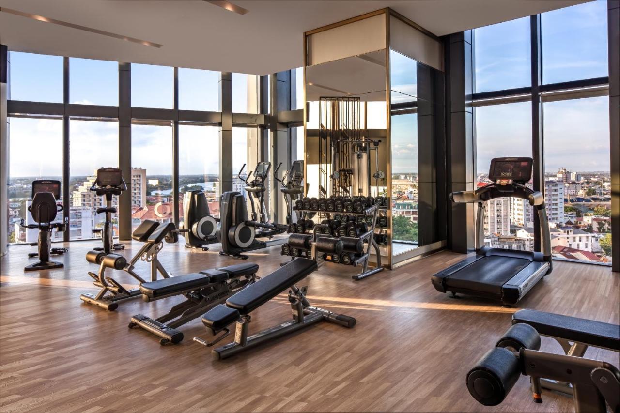 Melia Vinpearl Hue Otel Dış mekan fotoğraf The gym at the hotel